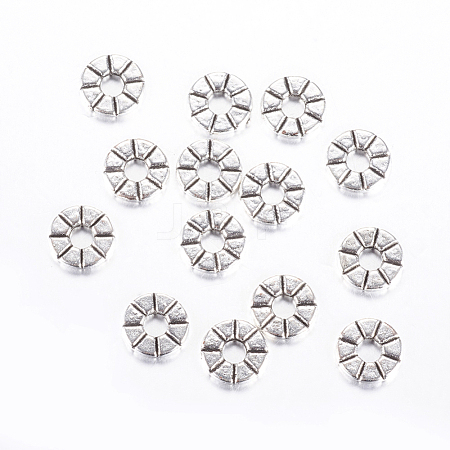Tibetan Style Alloy Spacer Beads LF10461Y-1
