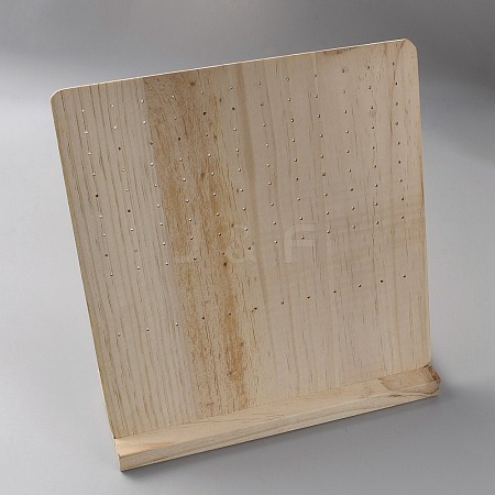 Wooden Earring Display Stands EDIS-WH0021-57-1