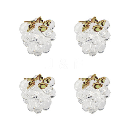 4Pcs Handmade Lampwork Beads LAMP-TA0002-24D-1