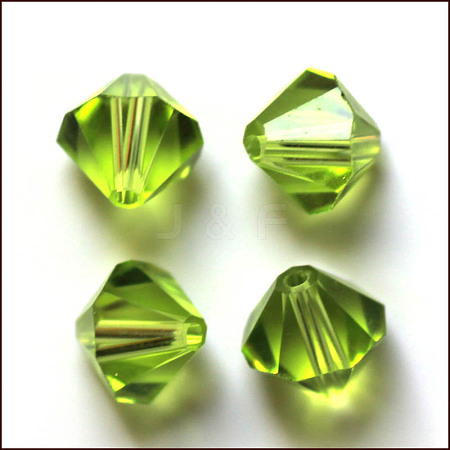 Imitation Austrian Crystal Beads SWAR-F022-4x4mm-252-1