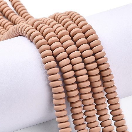 Handmade Polymer Clay Beads Strands CLAY-N008-008-126-1