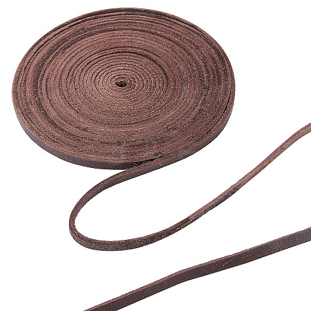 Gorgecraft Flat Leather Jewelry Cord WL-GF0001-07B-02-1