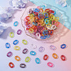 20Pcs Transparent Acrylic Quick Link Connectors OACR-TADJ0001-03A-5