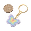 4Pcs 4 Styles Iron Keychains KEYC-JKC00945-3