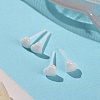 Hypoallergenic Bioceramics Zirconia Ceramic Heart Stud Earrings EJEW-Z023-08E-3