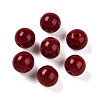 Opaque Solid Color Glass Beads X1-GLAA-N007-10mm-A04-1