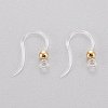 Eco-Friendly Plastic Earring Hooks X-STAS-K203-03G-2