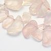 Natural Rose Quartz Strands G-K202-16-3