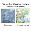 Waterproof PVC Colored Laser Stained Window Film Static Stickers DIY-WH0314-114-8