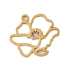 304 Stainless Steel Pendants STAS-S139-06G-09-1