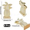 Resin Name Card Clip AJEW-CA0001-97-2