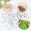 AHADERMAKER 60Pcs 3 Styles Alloy Pendants FIND-GA0003-33P-3