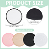 8Pcs 4 Colors Polyester Castor Oil Compress Pads for Breast DIY-BC0017-28-2