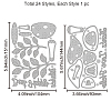 Carbon Steel Cutting Dies Stencils DIY-WH0309-1905-6