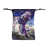 Constellation Theme Printed Velvet Packing Pouches PW-WG18307-08-1