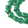 Dyed Natural Malaysia Jade Star Beads Strands G-Z080-A01-05-4