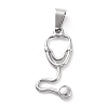 Non-Tarnish 304 Stainless Steel Pendants STAS-G261-03P-2