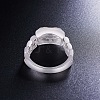 SHEGRACE 925 Sterling Silver Finger Ring JR535A-04-4