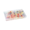 80Pcs 8 Colors Plastic Beads KY-FS0001-46-6