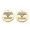 201 Stainless Steel Pendants LS-STAS-T064-37G-5-2