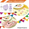 20Pcs 10 Colors Spray Painted Alloy Beads FIND-CJ0002-45-8