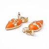 Alloy Enamel Pendants PALLOY-P287-12G-02-3