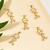 5Pcs Rack Plating Brass Micro Pave Cubic Zirconia Pendants ZIRC-SZ0003-73-2