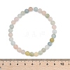 Natural Morganite Stretch Bracelets BJEW-JB03738-04-6