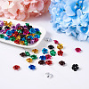 300pcs 10 colors Aluminum Cabochons MRMJ-FW0001-02-7