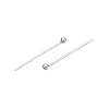 Anti-Tarnish 925 Sterling Silver Ball Head Pins STER-N016-0.4x15mm-P-2