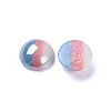 Opaque Glass Cabochons X-GGLA-S038-12A-8mm-3