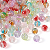 Cheriswelry 120Pcs 8 Colors Transparent Glass Beads GLAA-CW0001-05-4