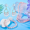 4 Strands 4 Styles Transparent Glass Bead Strands GLAA-TADJ0001-01A-5