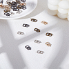40Pcs 4 Colors Alloy Buckles AJEW-LP0001-60-1