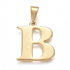 304 Stainless Steel Pendants STAS-F106-95G-B-1