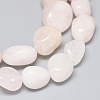 Natural Rose Quartz Beads Strands X-G-F637-26-3