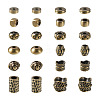 Kissitty 48Pcs 12 Style Tibetan Style Brass Beads KK-KS0001-23-11