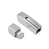 Non-Tarnish 316 Stainless Steel Bayonet Clasps STAS-K282-08B-P-2