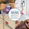 Round Stitch Markers HJEW-AB00283-6