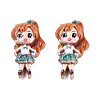 Opaque Resin Cabochons LS-CRES-N018-049-2