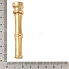 Golden Tone Brass Wax Seal Stamp Head with Bamboo Stick Shaped Handle STAM-K001-05G-S-4