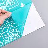 Self-Adhesive Silk Screen Printing Stencil DIY-WH0173-047-07-7