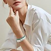 7Pcs 7 Style Handmade Polymer Clay Heishi Surfer Stretch Bracelets Set BJEW-SW00073-03-5