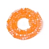 Transparent Glass Beads Strands LS-EGLA-A044-T2mm-MB25-3