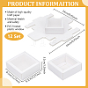 Cardboard Drawer Gift Storage Boxes with Clear Cover CON-WH0092-72A-01-2