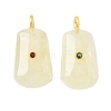 Heated Natural Lemon Quartz Pendants GG-CBAF4FB-04G-1