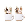 Alloy Enamel Pendants FIND-O003-02C-KCG-1
