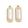 Natural Freshwater Shell Pendants SA-CBA11D7-12A-G-1