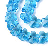 Transparent Glass Beads Strands GLAA-Q118-01A-B04-3