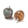 Teachers' Day Natural Agate Pendants GG-K002-14E-2
